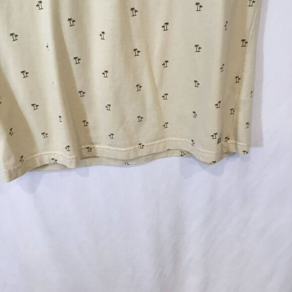 Denim & Flower Ricky Singh Tee Short Sleeve Pullover Crew Neck Palm Trees Medium - Picture 5 of 9